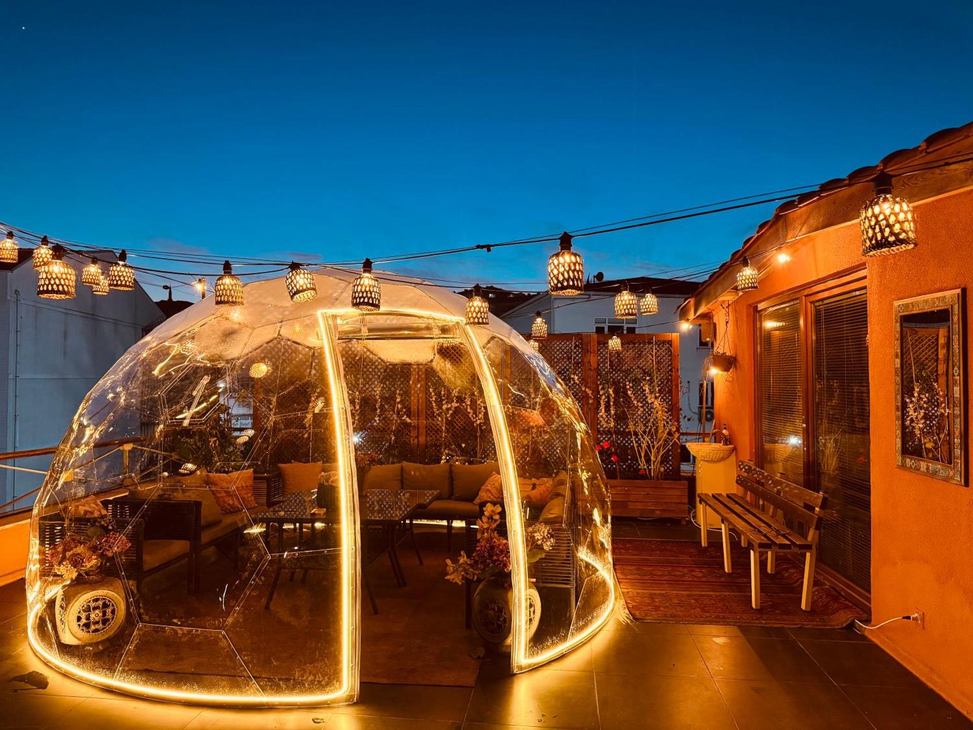 Waterfront Apartment By The Tram - Terrace With Dome & Golden Horn View In Fatih Istanbul Exterior foto